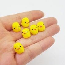 조이어스 마리모 미니어쳐 화분장식 병아리, 1개