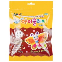 아모스)2500 탱탱 아이클레이(50g_갈색)-갑(10개입)