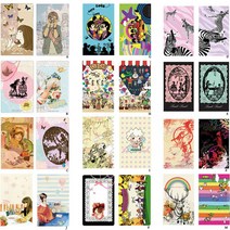 lamb-lamb 교통카드 스티커 T-size card sticker A~Z, X, 1개
