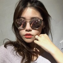 쇼미코리아 남여공용 2005C 보잉 메탈 플랫바 선글라스