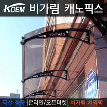 캐노픽스 650x2000 비가림 캐노피 차양 어닝 처마 현관 창문 렉산