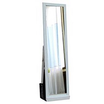 다미인 이프 이동 전신거울, 화이트