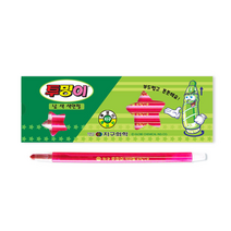 지구화학 투명이 색연필 분홍 1다스(12개입), 1색