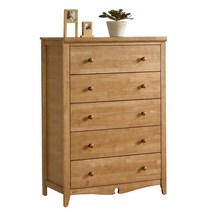 핀란디아 프렌드 5단서랍장 서랍장, 브라운