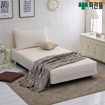 파란들 코지 단면 매트리스 일체형침대 싱글 슈퍼싱글 더블 퀸 ch, 그린