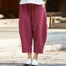 마더라이크 JS.3998 항아리9부바지- 빅사이즈 여성의류 여름바지