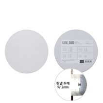 키스톤 캔버스보드(원형round), 1개, 40호
