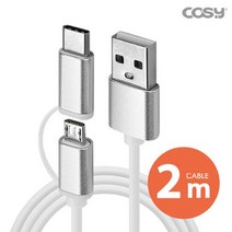 LG G패드4 8.0 2 in 1 충전 케이블 2m