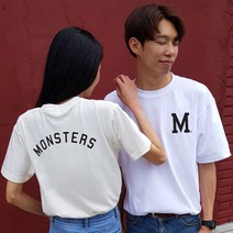 플로우핏 나만의 문구 레터링 주문제작 반팔티