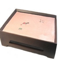 감색 천연 염색 다포 (소) / 다식포 차포 녹차 다기 찻상위에 보호