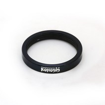 [kohosis] 코호시스 O-SPACER 스페이서링, 검정-5mm, 1개