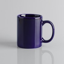써니스코파 도자기 머그컵 11oz 모음, 직선 머그 / 코발트 블루 / 48개입, 1box