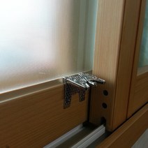 가자데코 창문 잠금장치(창살없는 방범창) 6개세트, 6개