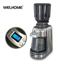 웰홈 ZD-17W (무게설정) 프로페셔널 전동 커피그라인더 전자저울내장, 웰홈 ZD-17W 전동커피그라인더(무게설정)