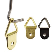 KOZI 액자고리 삼각고리 (대) 1구, 골드, 1개