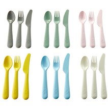 이케아 정품 KALAS NEW 식기도구 어린이 유아 유치원, KALAS N_식기도구 003.786.72