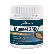 굿헬스 그린머슬 홍합 2500mg 300캡슐 - Good Health Mussel 2500mg 300Capsule 1ea