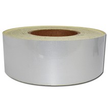티몰 고휘도 안전 반사스티커 야광스티커 리플렉터스티커, 민무늬 실버(두께 60mm) 1M