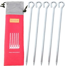 노마드캠핑 단조팩 파우치 40cm + 스틸 텐트 40cm 5p, 1세트
