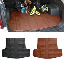 카마루 BMW 시리즈 가죽트렁크매트, X5시리즈 F15(13~18), 블랙