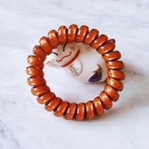 에버라인 카멜레온 스프링 포니테일 헤어끈 전화선 머리끈