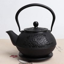 9. 목단 무쇠주전자 中(1200ml)