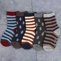 예쁘니양말 740-토마스중목5족set 아동양말 질이좋고 착용감이 뛰어나요