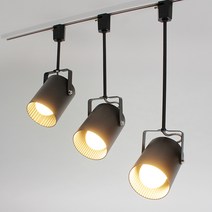 공간LED DS 원통 파이프 레일등 300mm 카페조명, 화이트