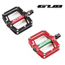 GUB 초경량 자전거 평페달 크로몰리 2베어링 GC010, GUB GC010 평페달 [레드]