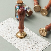 보냄 황동인장 알파벳 실링왁스, N