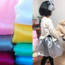 데코탑 눈꽃크리스탈7종 펄노방 오간디 반짝투명 행사의상제작 웨딩소품 셀프돌상, 핑크
