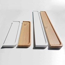 레디앙 유리칠판 멤브레인 목재 마카받침대_마카트레이 (백색 메이플), 백색