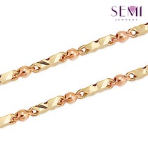14k/18k 모데라토 남성 체인 목걸이