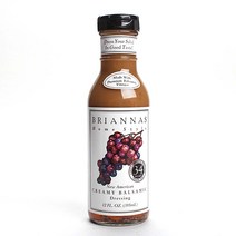 브리아나스 크리미 발사믹 드레싱 뉴 아메리칸, 355ml, 1개