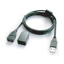USB2.0 연장 락케이블 AM-AF 클립장착 빠지지않는 USB케이블 잠금기능 1.8m~10m 103328, 1개, 10m