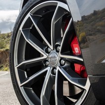 AUDI 휠 엑세서리 휠캡 1:1 교체형/클립형 아우디용품, 02.아우디 블랙, B TYPE(타이어밸브캡)