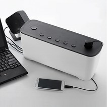 대쉬크랩 수납형 디자인 멀티탭 플러그 팟, 브라운