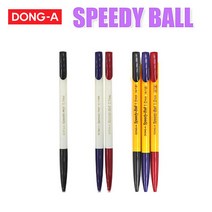 동아 스피디볼 사무용 볼펜 0.38 0.5 0.7 1.0mm 1타 24개, 스피드볼 0.38mm-적색(24자루), 1개