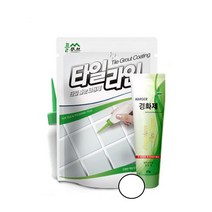 셀프줄눈 화장실리모델링 욕실 타일줄눈 줄눈시공 바닥용 화이트 120g