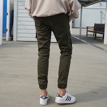 나나진 (본딩기모/바이어스 팬츠) 카고 밴딩 기모 배기팬츠 NA1254
