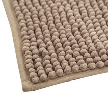 알티 카라 쇼트 파일 셔닐 미끄럼방지매트 50.8 x 81.3cm, Taupe, 1개