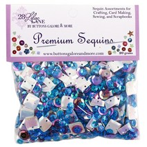 버튼갤로어 믹스드 세퀸 악세서리장식 20g, Pegasus, 1개