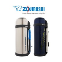 조지루시 대용량 보온 보냉 물병, 네이비, 2L