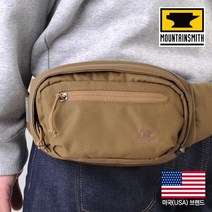 MOUNTAINSMITH 마운틴스미스 힙색 바이브 4색상 크로스백 여행 등산 가방 라이딩 트래킹, 바이브 오터 브라운