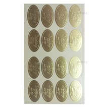 청첩장스티커811(18x33mm)(Wedding/타원)(4매) /청첩장라벨/웨딩스티커/결혼스티커/견출지연하장/카드/봉투