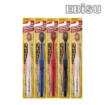 EBISU 일본 에비스칫솔 프리미엄케어(61) 미세모 5개, 1set, 5개입