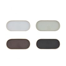 스페인하숙그릇 신혼 타원접시 10인치 4color, 흰색