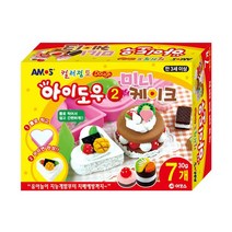 아모스 7000 아이도우 후르츠만들기 미니케이크만들기 칼라클레이