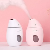 도매창고 망고 무드등 겸용 USB 미니가습기, 블루