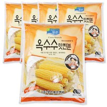 벅스웨이 옥수수전분 전분, 1kg, 5개
